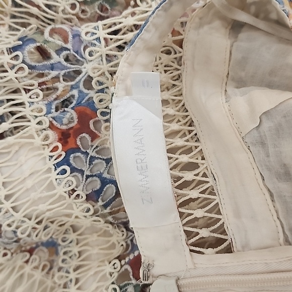 ZIMMERMANN Lovelorn Flutter Skirt size 1 - Picture 4 of 13